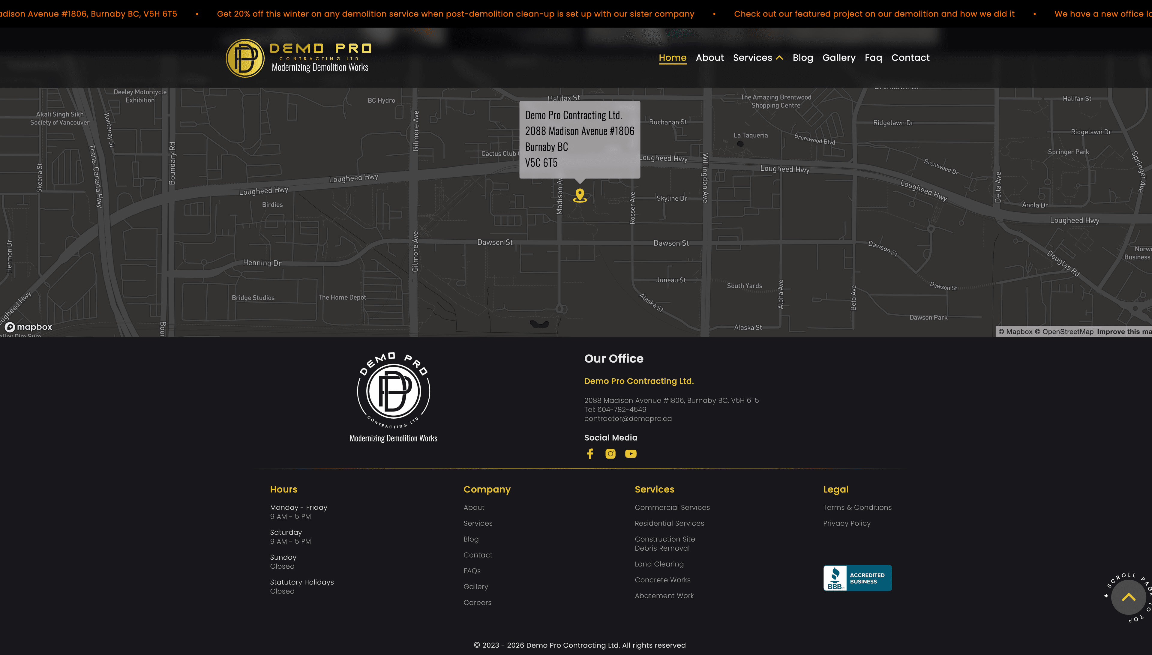 Demo-Pro responsive view preview