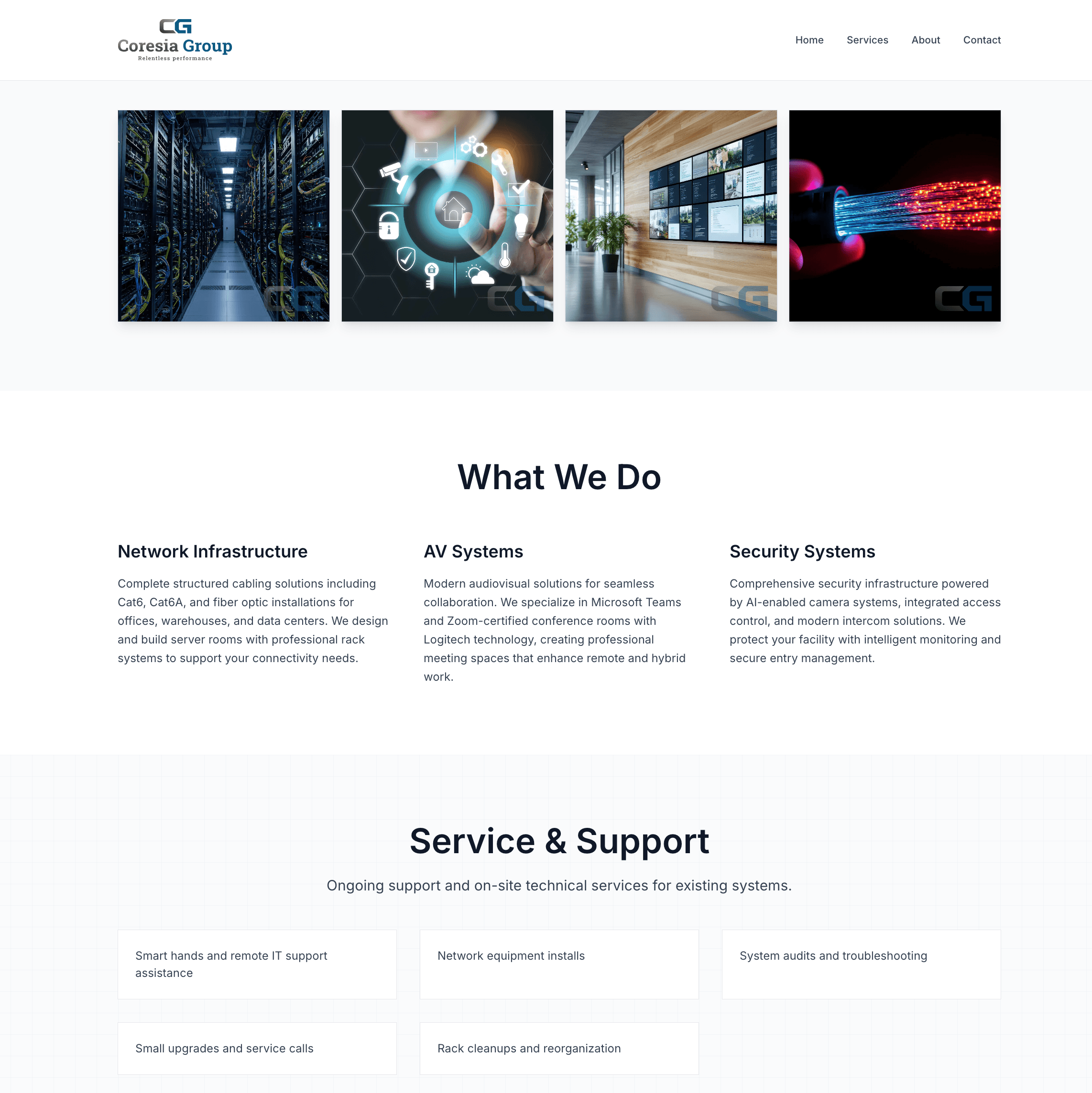 Website clarity editorial image